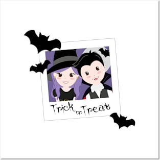 Trick or Treat COUPLE Posters and Art